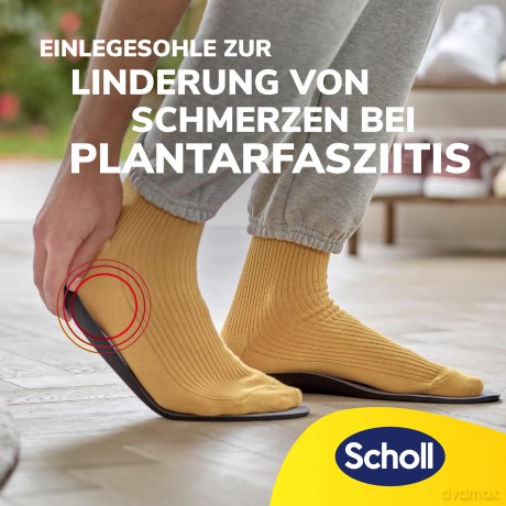 Scholl Orthopedic insoles In-Balance Plantar Fasciitis (Insole) 1 pair - Variant: Small