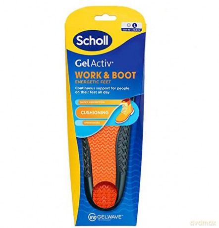 Scholl Orthopedic shoe inserts GelActiv Work & Boot (Shoe Inserts) 1 pair