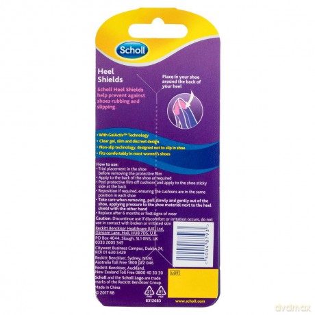 Scholl Party Feet Gel Protection (Invisible Gel) 1 pair