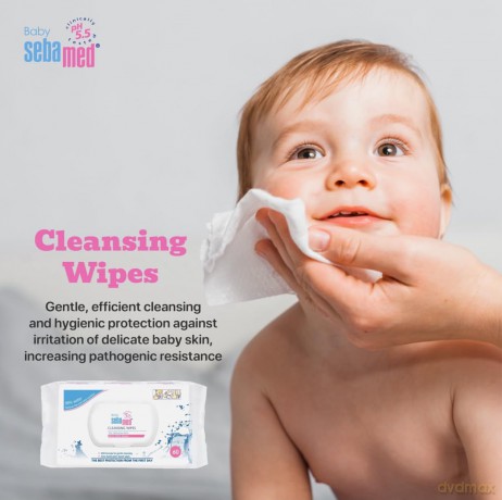 Sebamed Wet wipes for children with 99% water Baby (Cleansing Wipes) 60 pcs