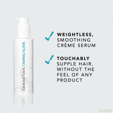 Sebastian Professional Smoothing Serum For Unruly And Frizzy Hair (Taming Elixir) - Volume: 100 ml