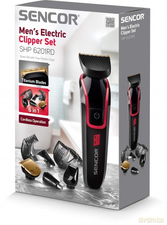 Sencor Hair and stubble trimmer SHP 6201RD