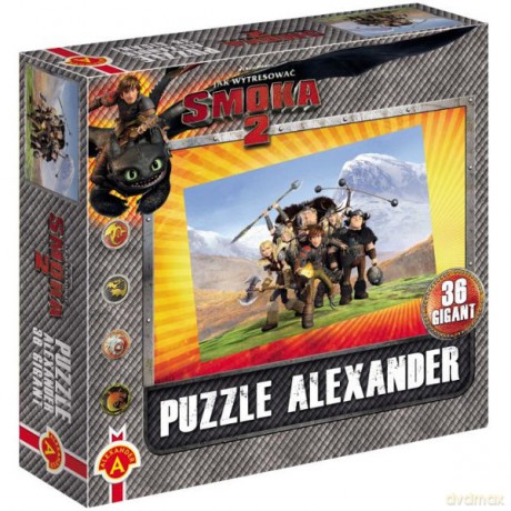 Alexander Puzzle 36 Gigant Smoki 2 [PUZZLE]