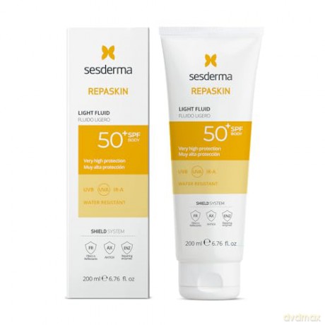 Sesderma Light Body Lotion SPF 50 Repaskin (Light Fluid Sunscreen) 200 ml