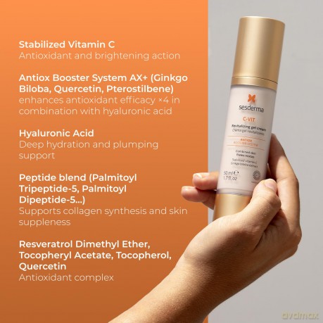 Sesderma Revitalizing Gel Cream C-VIT (Revitalizing Gel Cream) 50 ml