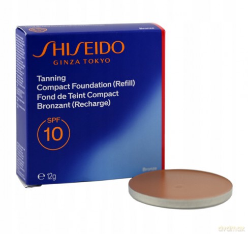 Shiseido Tanning Compact Foundation Refill SPF 10 12 g - Shade: Bronze