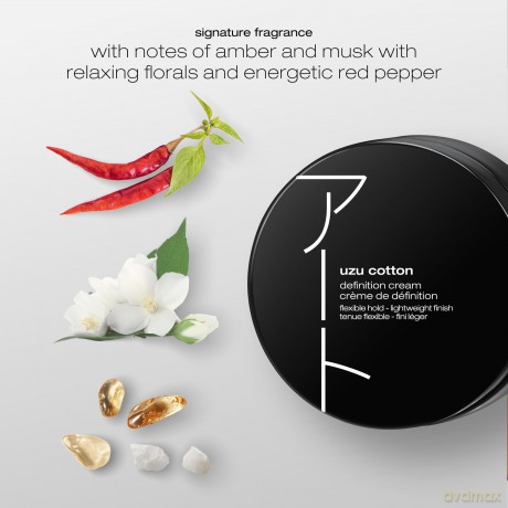 Shu Uemura Uzu Cotton Styling Cream (Definition Hair Cream) 75 ml