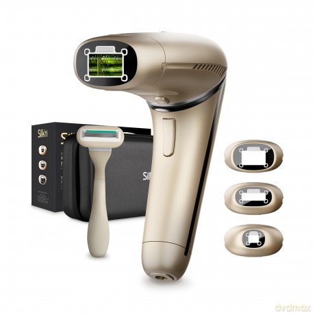 Silk'n Silk´n 7 pulsed laser epilator with flexible Champagne head (600,000 pulses)