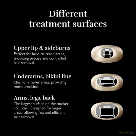 Silk'n Silk´n 7 pulsed laser epilator with flexible Champagne head (600,000 pulses)