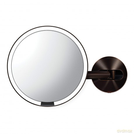 Simplehuman Cosmetic mirror on the wall with Dark Bronze sensor