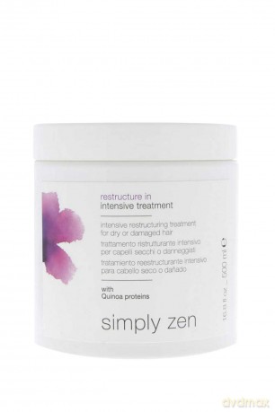Simply Zen Intensive Restructuring Treatment for dry and damaged hair - Volume: 500 ml