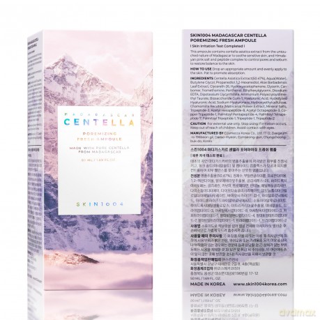 SKIN1004 Functional Pore Minimizing Serum Madagascar Centella (Poremizing Fresh Ampoule) - Volume: 50 ml