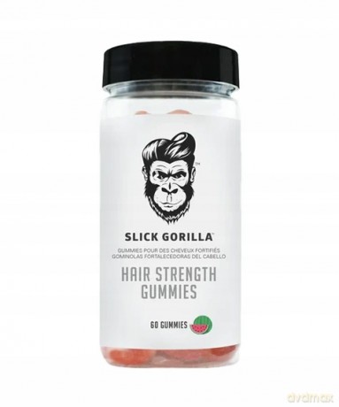 SLICK GORILLA Dietary supplement Vitamin bears for hair strengthening 60 pcs.