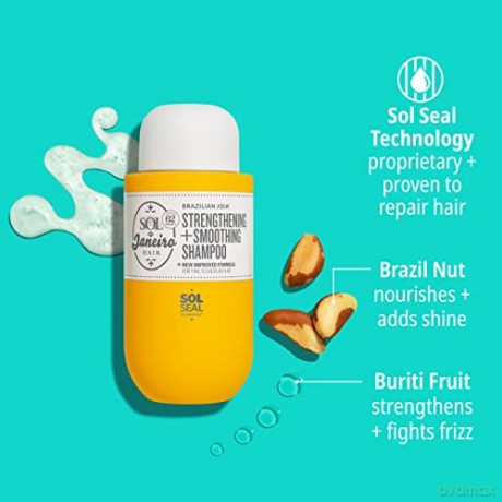 Sol de Janeiro Brazilian Joia Strengthening + Smoothing Shampoo - Volume: 295 ml