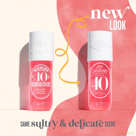 Sol de Janeiro Perfumed body and hair spray Brazilian Crush Cheirosa 40 (Hair and Body Fragrance Mist) - Volume: 90 ml