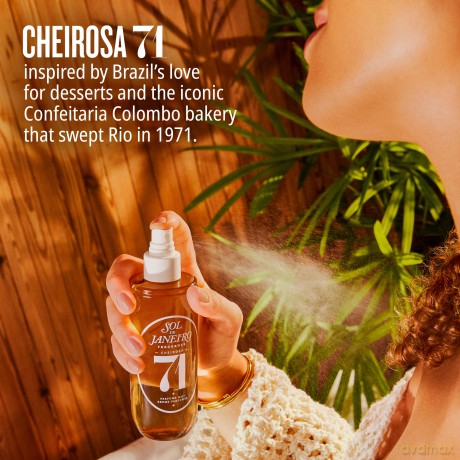 Sol de Janeiro Perfumed body and hair spray Cheirosa 71 (Perfume Mist) - Volume: 90 ml