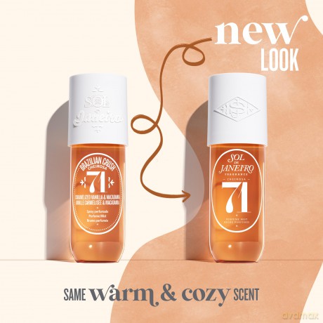 Sol de Janeiro Perfumed body and hair spray Cheirosa 71 (Perfume Mist) - Volume: 90 ml
