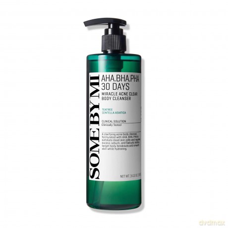 Some By Mi Cleansing body gel AHA BHA PHA 30 Days (Miracle Acne Clear Body Cleanser) 400 g