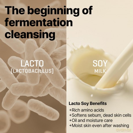 Some By Mi Lactosoy Mild Peeling Bubble Cleanser 180 ml