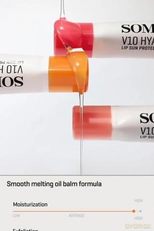 Some By Mi Lip Balm SPF 15 V10 Hyal (Lip Protector) 7 ml - Shade: Rosy