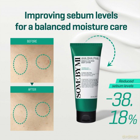 Some By Mi Soothing Body Lotion AHA BHA PHA (Miracle Calming Body Lotion) 200 ml