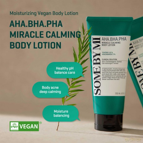 Some By Mi Soothing Body Lotion AHA BHA PHA (Miracle Calming Body Lotion) 200 ml