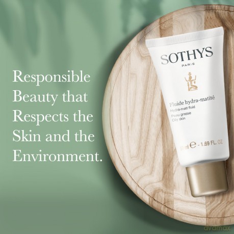 SOTHYS Paris Hydrating matting fluid for oily skin (Hydra-Matt Fluid) - Volume: 50 ml