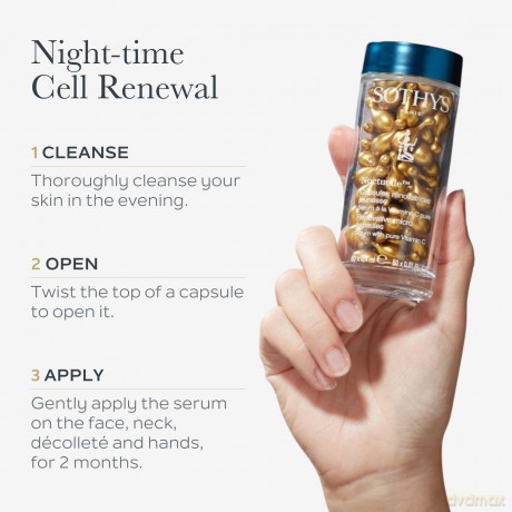 SOTHYS Paris Night skin serum in capsules Noctuelle (Renovative Micro Capsules) 60 capsules