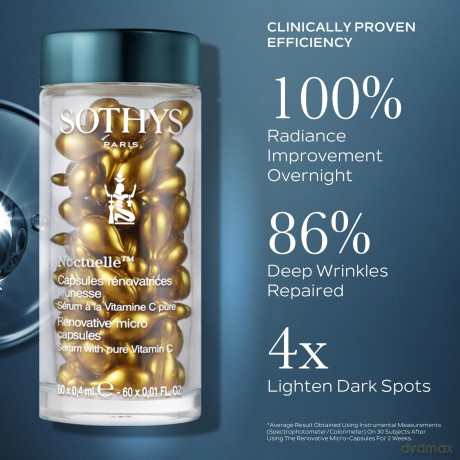 SOTHYS Paris Night skin serum in capsules Noctuelle (Renovative Micro Capsules) 60 capsules