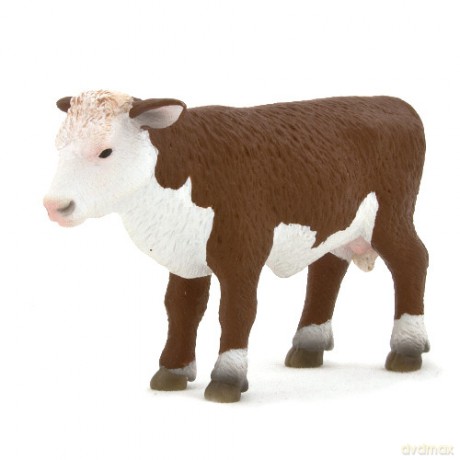 Animal Planet Cielę Rasy Hereford Stojące [ZABAWKA]