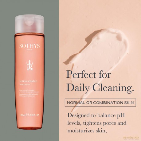 SOTHYS Paris Skin tonic for normal to combination skin (Vitality Lotion) - Volume: 200 ml