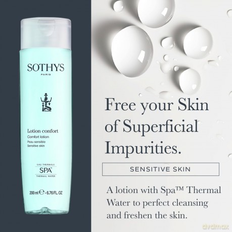 SOTHYS Paris Skin tonic for sensitive skin (Comfort Lotion) - Volume: 200 ml