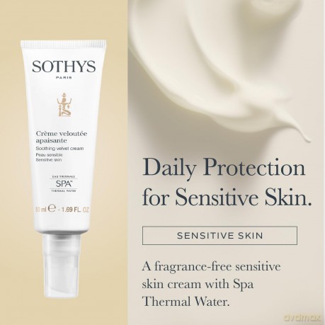 SOTHYS Paris Soothing cream for sensitive skin SPA (Soothing Velvet Cream) - Volume: 50 ml