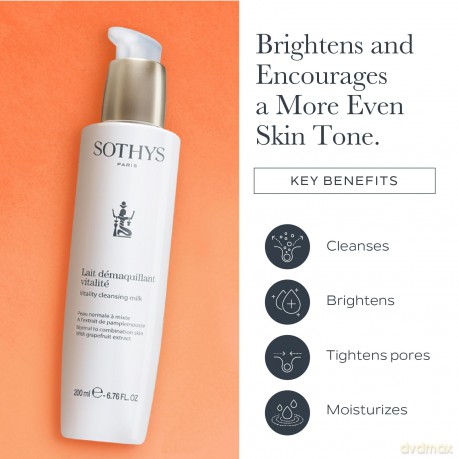 SOTHYS Paris Vitality Cleansing Milk 200 ml