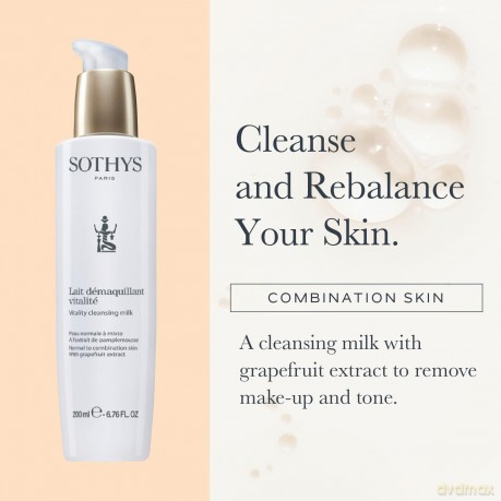 SOTHYS Paris Vitality Cleansing Milk 200 ml