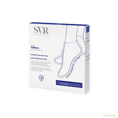 SVR Exfoliating foot mask in Xérial socks (Peel Exfoliating Foot Mask) 1 pc
