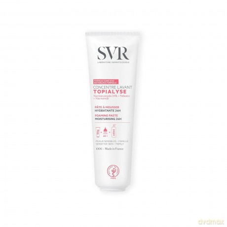 SVR Foaming paste for sensitive and dry skin Topialyse (Foaming Paste Moisturizing 24H) 100 ml
