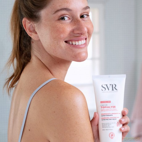 SVR Nourishing and soothing cream for sensitive and dry skin Topialyse (Ultra-Melting Cream) 200 ml