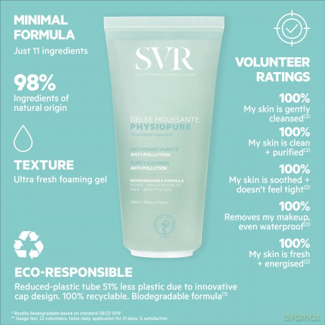 SVR Physiopure Purity Cleanser 200 ml