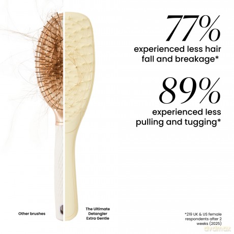 Tangle Teezer Hair brush Ultimate Detangler Extra Gentle Chamomile Yellow