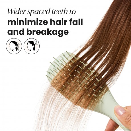 Tangle Teezer Ultimate Detangler Extra Gentle Eucalyptus Green Hair Brush