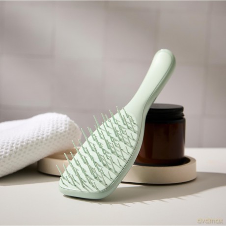 Tangle Teezer Ultimate Detangler Extra Gentle Eucalyptus Green Hair Brush