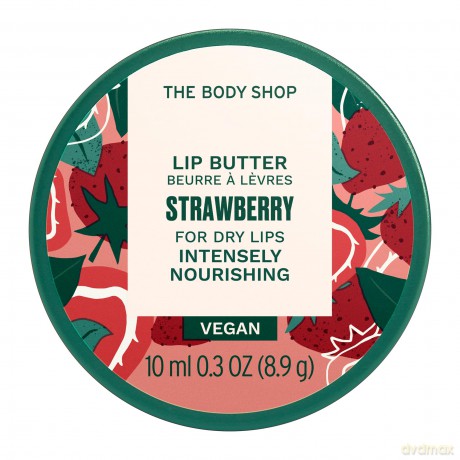 The Body Shop Nourishing and protective lip balm Strawberry (Lip Butter) 10 ml