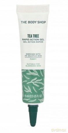 The Body Shop Tea Tree Night Gel for Skin Imperfections (Rapid Action Gel) 15 ml