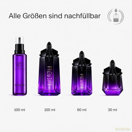 Thierry Mugler Alien Extraintense - woda perfumowana (plnitelná) - Volume: 60 ml
