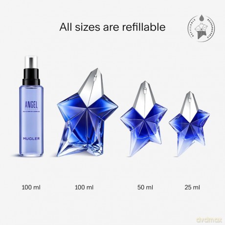 Thierry Mugler Angel Stellar Lumineuse - woda perfumowana (plnitelná) - Volume: 25 ml