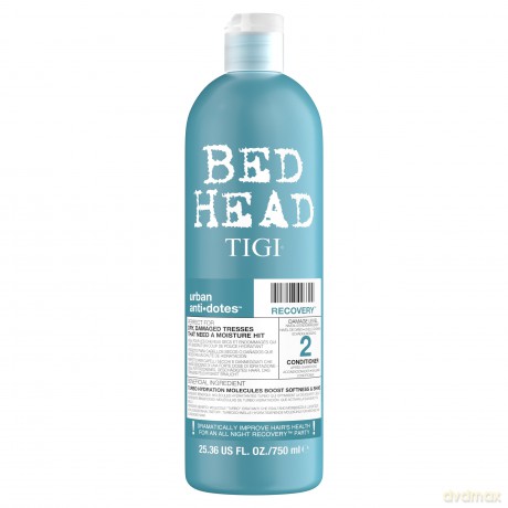 Tigi Conditioner for Dry and Damaged Hair Bed Head Urban Anti + Dots Recovery (Conditioner) - Volume: 750 ml