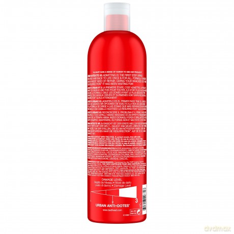 Tigi Regenerating conditioner for weak and stressed hair Bed Head Urban Anti + Dots Resurrection (Conditioner) - Volume: 750 ml