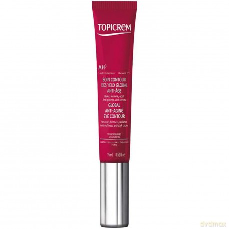 Topicrem Anti-wrinkle eye cream AH3 (Global Anti-Aging Eye Contour) 15 ml