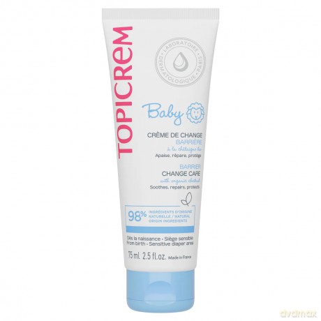 Topicrem Baby Barrier Change Care 75 ml